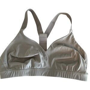 Athleta Light Gray Sports Bra